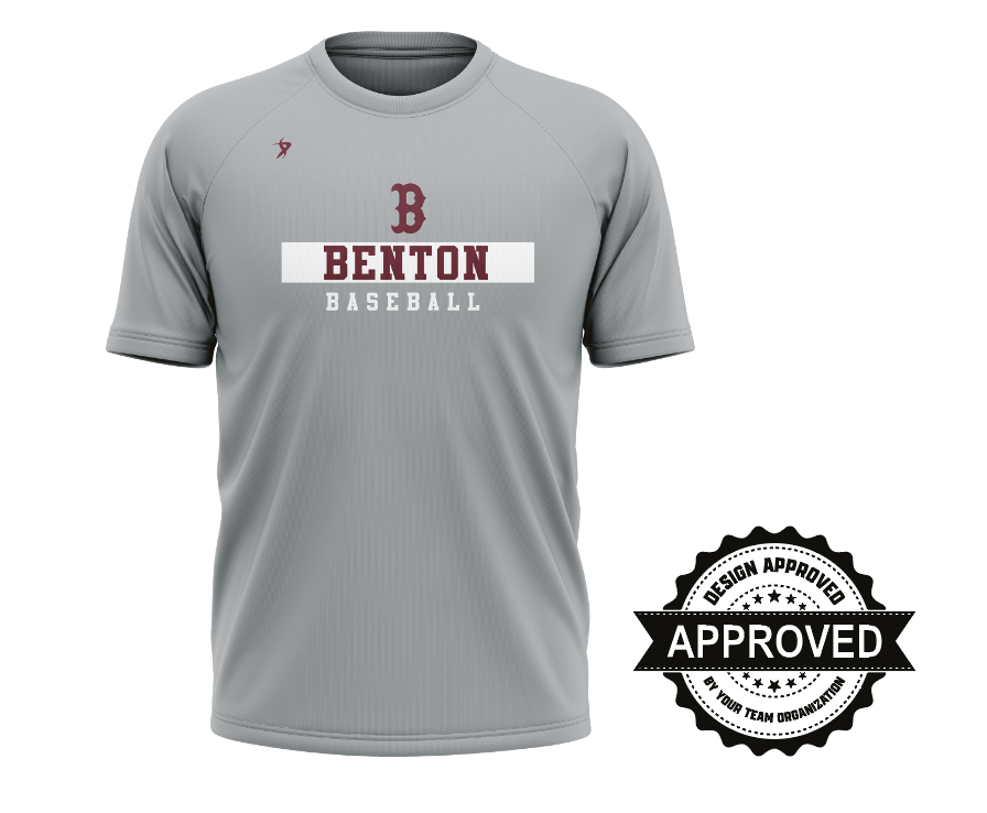 Benton Panthers - Grey Crew Neck '26