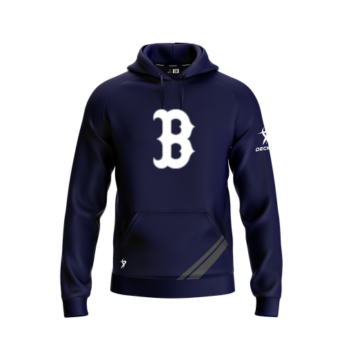 [FOLHSMNV-YXS-LOGO1] Decker Summit Hoodie (Youth XS, Navy, Logo 1)