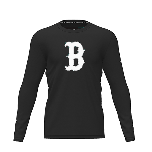 [CUS-DRIF-TEES-PER-CNK-LSL-BLK-YXS-LOGO1] Dri Fit Performance T-Shirt (Youth XS, Black, Logo 1, Long Sleeve)