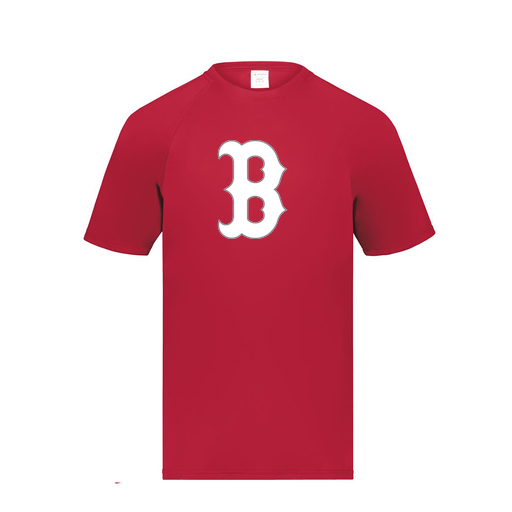 [2790.083.S-LOGO1] Men's Smooth Sport T-Shirt (Adult S, Red, Logo 1)