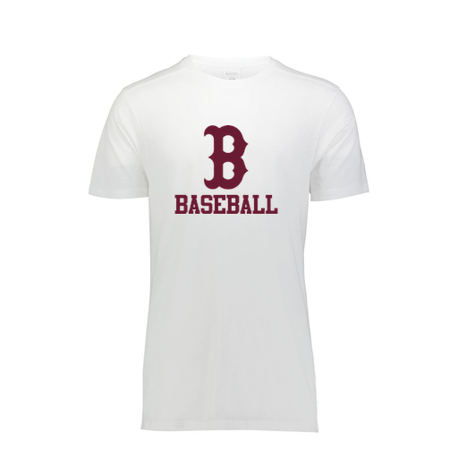 [FTSCUBWH-AS-LOGO3] Decker Men's Tri-Blend T-Shirt - Short Sleeve (Adult S, White, Logo 3)