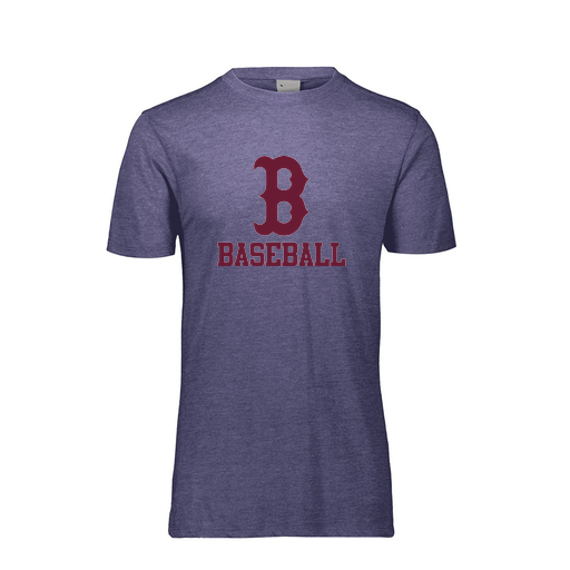 [FTSCUBRY-AS-LOGO3] Decker Men's Tri-Blend T-Shirt - Short Sleeve (Adult S, Royal, Logo 3)