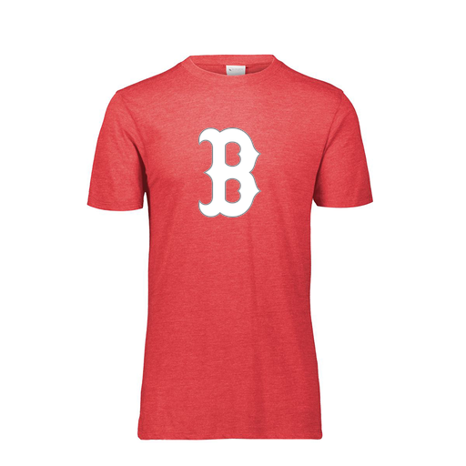 [3066.V96.S-LOGO1] Youth Ultra-blend T-Shirt (Youth S, Red, Logo 1)
