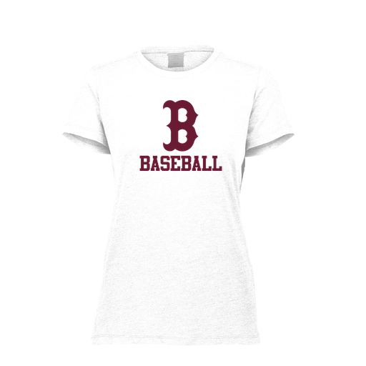 [FTSCUBWH-FAXS-LOGO3] Decker Women's Tri-Blend T-Shirt - Short Sleeve (Female Adult XS, White, Logo 3)