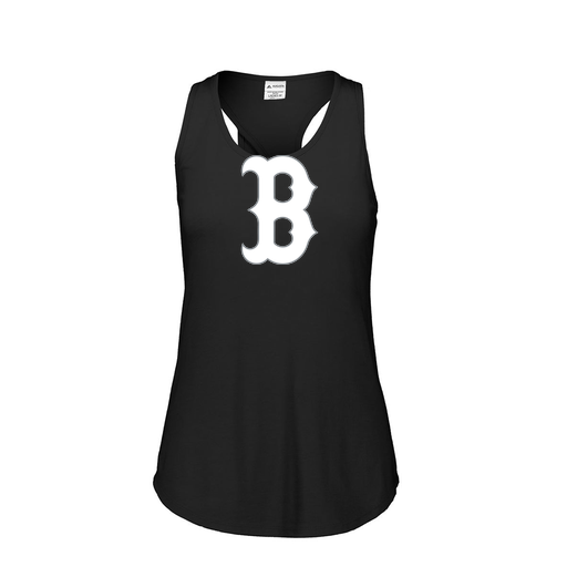 [3078.K94.S-LOGO1] Ladies Tri Blend Tank Top (Female Adult S, Black, Logo 1)