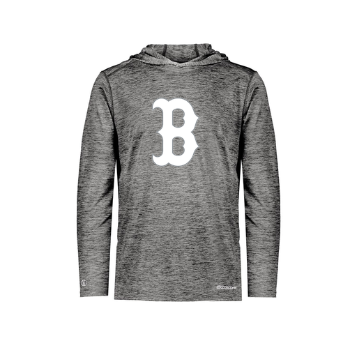 [FOLHCGBK-YS-LOGO1] Decker Youth Charge Hoodie (Youth S, Black, Logo 1)