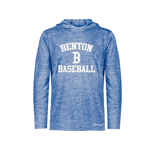 [FOLHCGRY-YS-LOGO2] Decker Youth Charge Hoodie (Youth S, Royal, Logo 2)