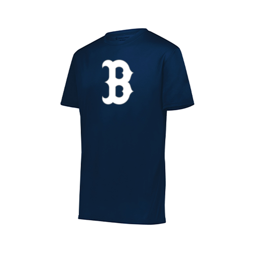 [222818.065.S-LOGO1] Men's Movement Dri Fit Shirt (Adult S, Navy, Logo 1)