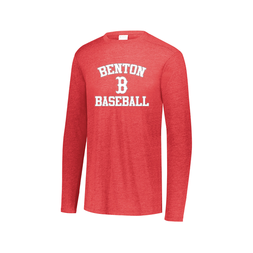 [3075.V96.XS-LOGO2] Men's LS Ultra-blend T-Shirt (Adult XS, Red, Logo 2)
