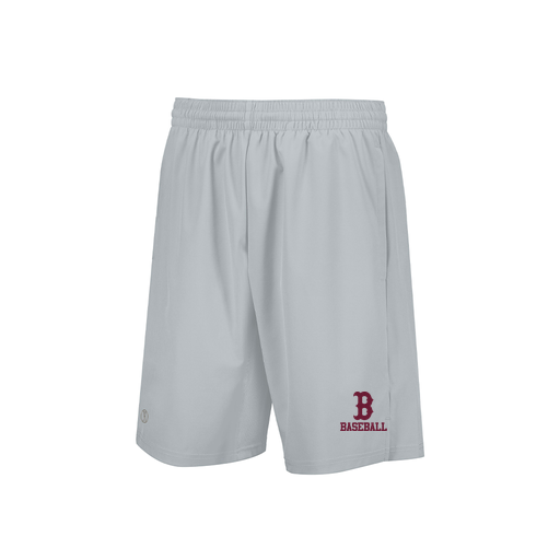 [229556.099.XS-LOGO3] Men's Weld Short (Adult XS, Silver, Logo 3)