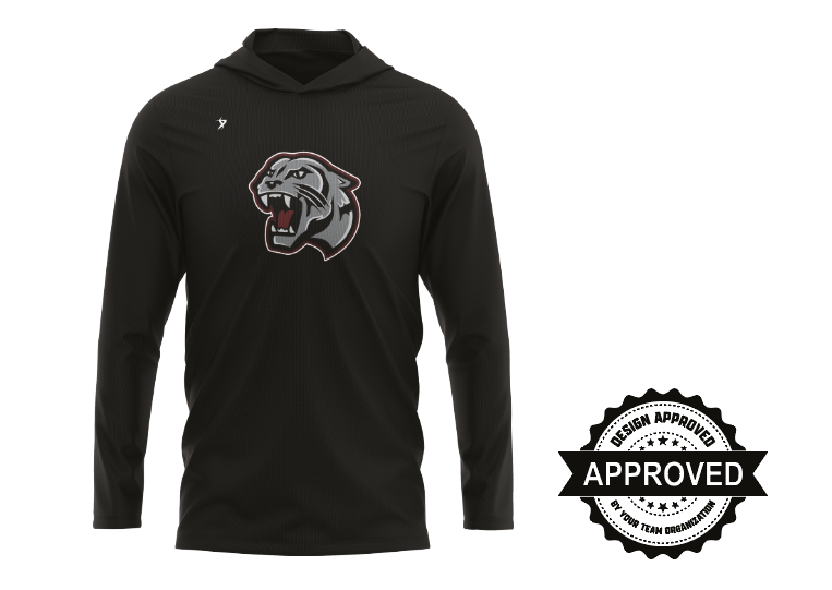 Benton Panthers - Grey Charge Hoodie '26